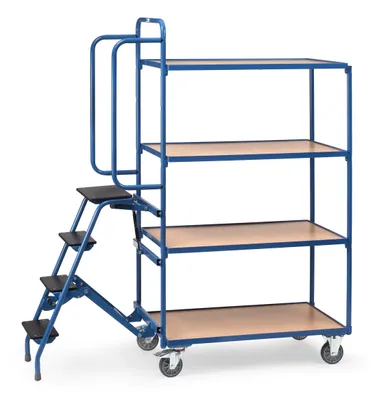 Zdjęcie produktu dla fetra 2108, Stal, Wózek transportowy, Niebieski, 250 kg, 4 szt., 12,5 cm