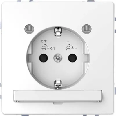 Obrázek produktu pro Schuko zásuvky lotosw s vývodem světla - Zásuvka MEG2304-6035