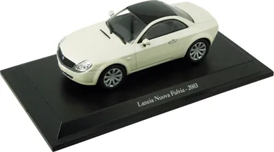 Produktbild von Concept Car LANCIA Fulvia weißes schwarzes Dach, AKI0022, Maßstab1/43, IXO