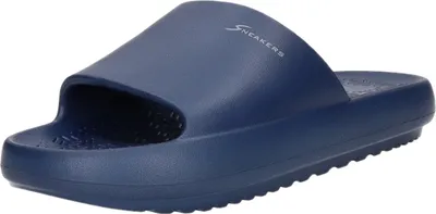 Produktbild von Leichte blaue wasserabweisende Synthetik Badepantoletten