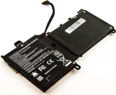 Produktbild von Akku für HP Pavilion X360 11-K064NA Li-Ion 7,6 Volt 4000 mAh schwarz