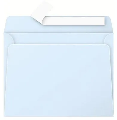 Produktbild von Clairefontaine Umschlag Pollen 162x229 120g blau 200 Umschläge