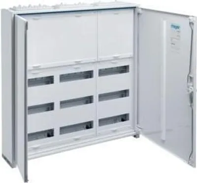 Produktbild von Hager Feldverteiler AP univ. IP44 FWB53N 108PLE 3x5Reihen HS 150 800x800x161mm