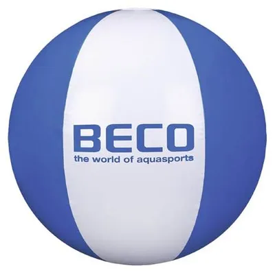 Image de Ballon de plage Beco | Blanc/bleu