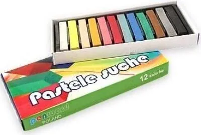 Produktbild von Trockenpastellkreide 12 Farben