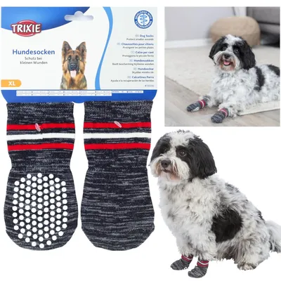 Obrázok produktu pre Trixie Hundesocken - Grau - XL