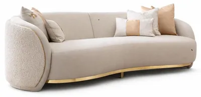 Produktbild von s 3-Sitzer-Sofa beigefarbenes Stoffsofa modern Wohnzimmermöbel