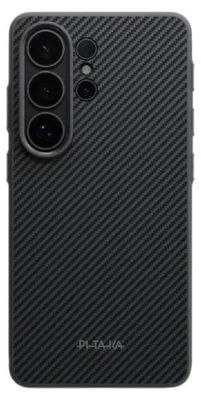 Produktbild von Pitaka PBS2601U, Cover, Samsung, Galaxy S26 Ultra, 17,5 cm (6.9"), Grau, Schwarz