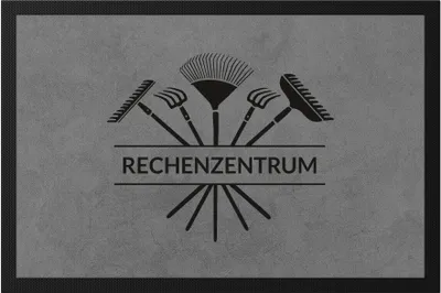 Produktbild von Rechenzentrum Fußmatte Hobby-Gärtner IT Informatiker Witz Pflanzen Garten Geschenkidee