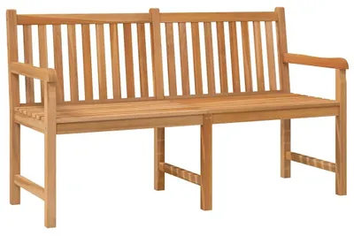Obrázek produktu pro vidaXL Zahradní lavice 150 cm z masivního teakového dřeva