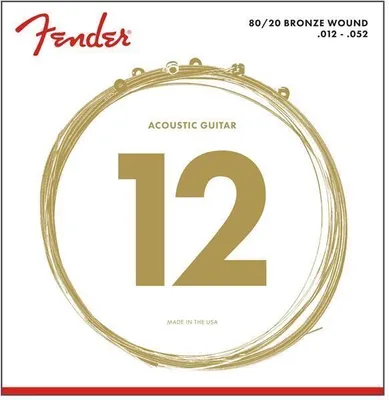 Produktbild von Fender Bronze 12-52 Saiten für Akustikgitarre