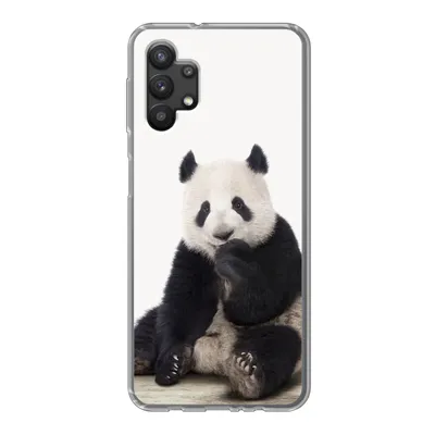 Produktbild von MuchoWow® Handyhülle Schutzhülle Hülle für Samsung Galaxy A32 5G Panda - Tiere - Jungen - Mädchen - Pandabär Silikon Softcase Handy Hülle - Softcase