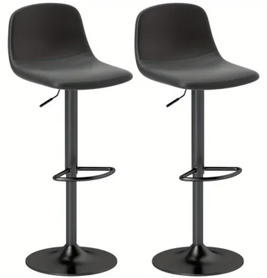 Produktbild von Barkreuhe - Barhocker - Küchenhocker - Hocker - Set aus Barkreuchen - Höhenverstellbar