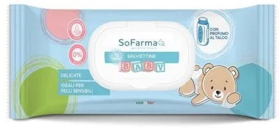Immagine prodotto di Salviettine Baby Talco 72 Pezzi Sofarmapiu'