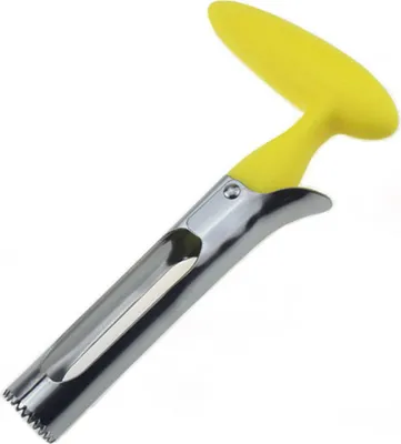 Produktbild von Obstentkerner aus Edelstahl, ergonomischer Griff, leicht zu greifen, Birnenentkerner, gezackte Klingen, Birnenentkerner-Entferner
