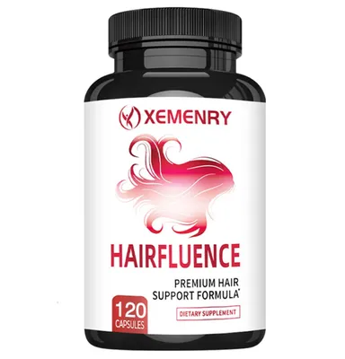 Image de Hairfluence - Biotine, multivitamines, collagène - Croissance des cheveux, ongles forts, peau saine