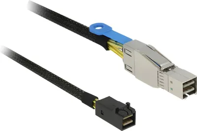 Obrázok produktu pre DeLOCK 83618, 1 m, Mini SAS HD SFF-8644, Mini SAS HD SFF-8643, Priamy, Priamy, Samec/samec