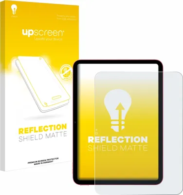 Produktbild von upscreen Schutzfolie für Apple iPad 10.9" WiFi 2022 (Hochformat, 10. Gen.) Displayschutz Displayschutzfolie Folie Matt Entspiegelungsfolie