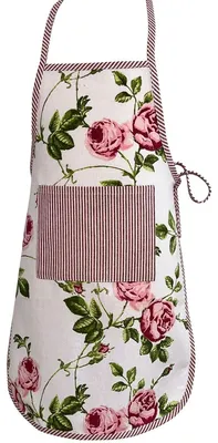 Produktbild von Kinderschürze DORRIT Schürze für Kinder Rosen Design Baumwolle