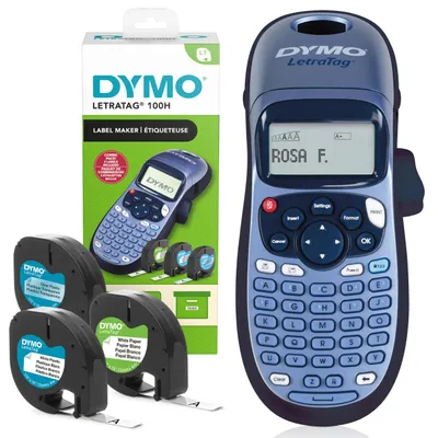 Produktbild von DYMO LetraTag LT-100H Beschriftungsgerät Handgerät | Tragbarer Etikettendrucker