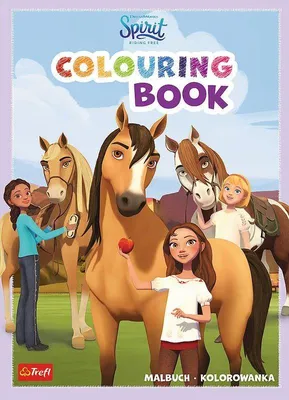Immagine prodotto di Libro da colorare "Spirit", 24 pagine, formato 20 x 27,5 cm, copertina colorata