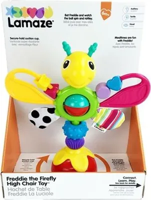 Produktbild von TOMY L27243 Freddie Glühwürmchen - Hochstuhlspielzeug