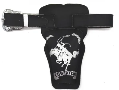 Produktbild von Kinder Pistolen Holster für einen Colt (Silberner Cowboy)