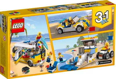Produktbild von LEGO® Creator Surfermobil 31079