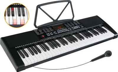 Obrázok produktu pre McGrey LK-6120-MIC podsvietená klávesnica s mikrofónom, čierna
