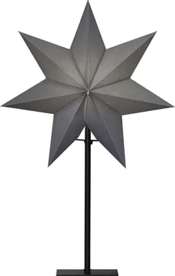Produktbild von Star Trading Ozen, Leichte Dekorationsfigur, Grau, Ambiente, IP20, Flexibel, Stern