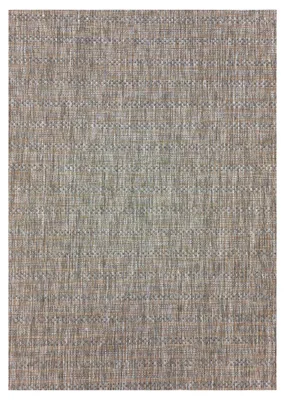 Produktbild von Teppium In & Outdoor Teppich Einfarbig Flachgewebe Wetterfest Balkon Terrasse Wohnzimmer Skandinavisches Boho, Grösse: 120x170 cm