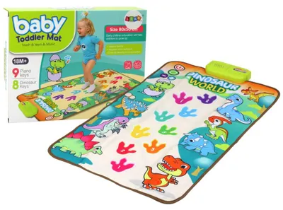 Immagine prodotto di Tappeto da ballo educativo Luci interattive dei dinosauri suoni