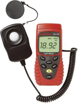 Obrázek produktu pro Amprobe LM-120, 63 mm, 38 mm, 130 mm, 220 g, Alkalický, 9 V