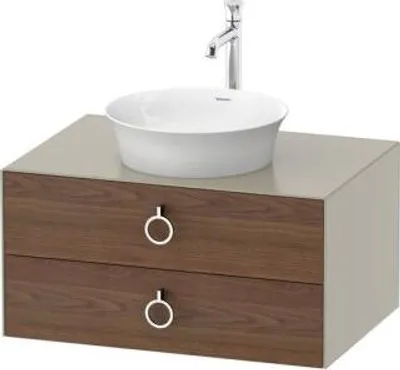 Produktbild von DURAVIT WT4990077600010 WTU wandh.White Tulip,2Schk.,m.Griff