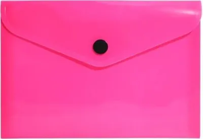 Image de Pochette A6 en PP rose fluo - Biurfol