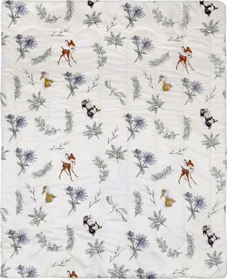 Produktbild von Bambi Disney Kinderdecke, Mint-Creme Decke 120x150cm,