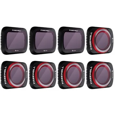 Obrázek produktu pro Freewell DJI Mavic Air 2 - celodenní balení CPL + ND4-8-16 + ND / PL8-16-32-64 (8 kusů)
