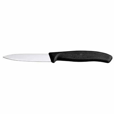 Produktbild von VICTORINOX Gemüsemesser mittelspitz SwissClassic 8cm schwarz