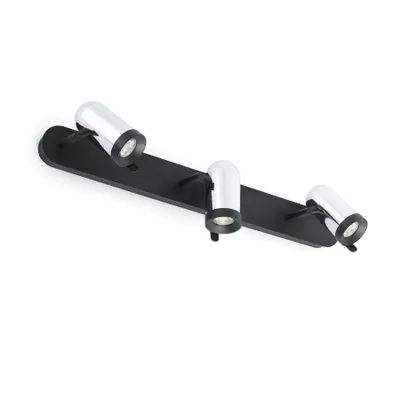 Produktbild von Faro 43528, Oberfläche, 3 Glühbirne(n), GU10, IP20, Chrom