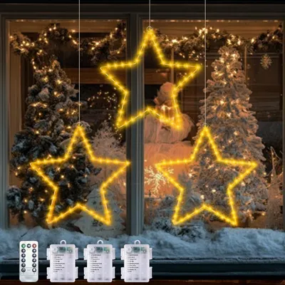 Produktbild von Lichterkette mit Timer, wasserdicht, batteriebetrieben, dimmbar, für die Dekoration