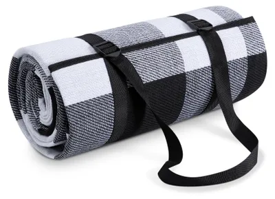 Produktbild von Picknickdecke Campingdecke XXL Strand Picknickdecke Wasserdicht Mit Tragegriff 200x300cm
