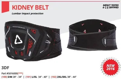 Obrázok produktu pre Ceinture rénale 3DF 3.5 2XL