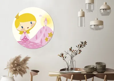 Produktbild von MuchoWow® - Mauerkreis - Wandbilder - Runde Bild - Bild aus Aluminium - Schlafzimmer - Wohnzimmerdekoration - Wand Dekoration