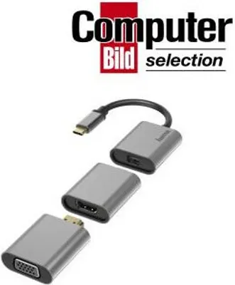 Produktbild von 6in1 Adapter, "Connect2Go", USB-C, Mini-DisplayPort, HDMI™, VGA (00200306)