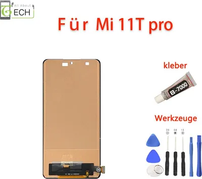 Produktbild von Für Xiaomi Mi 11T / Mi 11T Pro LCD Display Touchscreen Bildschirm Schwarz