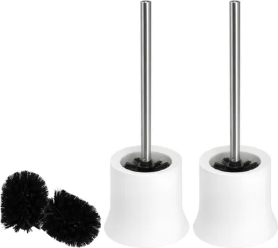 Produktbild von bremermann WC-Bürste Kunststoff 2er Set, weiß