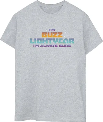 Produktbild von Disney - "Lightyear Always Sure" T-Shirt für Damen BI34090 (L) (Grau)