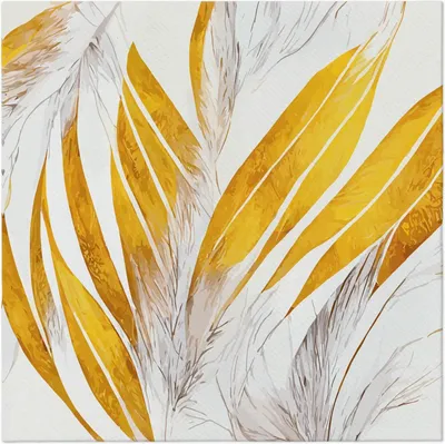 Image de Serviettes Premium Airlaid, "Feathers", 1/4, 40 x 40 cm 50 pièces.