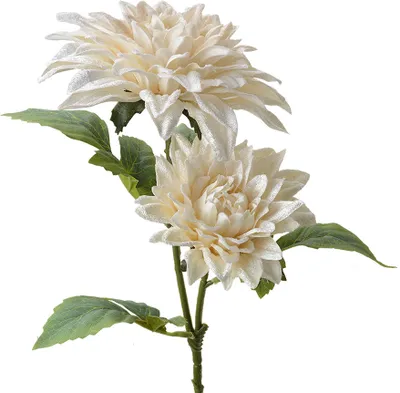 Produktbild von Clayre & Eef Kunstblume 62 cm Weiß Kunststoff
