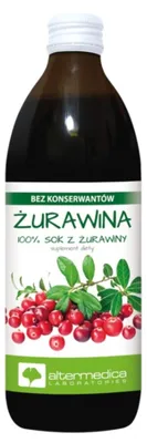 Produktbild von Alter Medica Cranberrysaft 500 ml